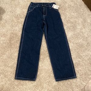 John Galt / Brandi Melville dark wash boyfriend jeans